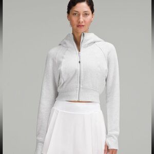 Lululemon Scuba Full-Zip Cropped Hoodie